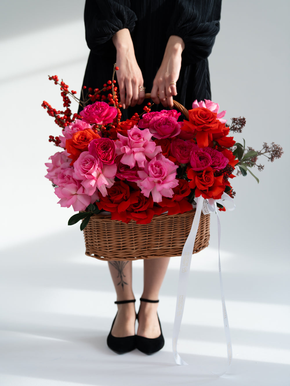 Flower basket Romantic