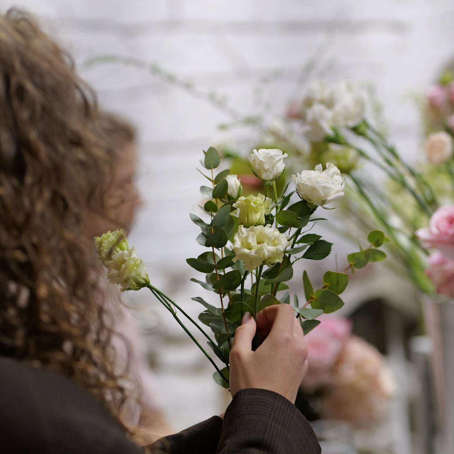 flower workshop prague girl woman party event