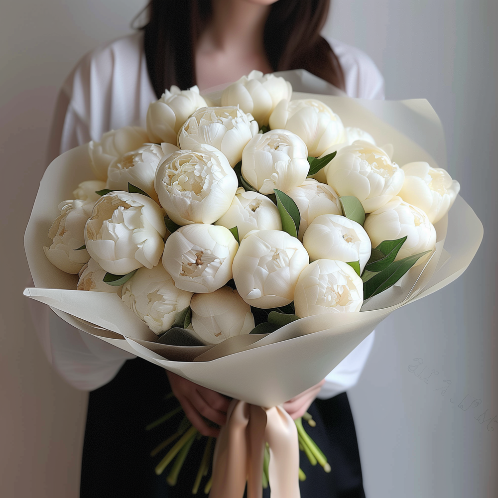 White Peonies